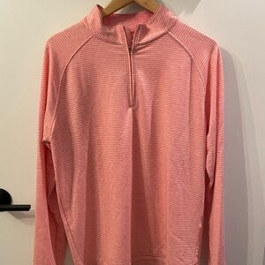 Peter Millar Pink Striped Men's Shirt